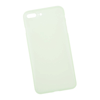 Защитная крышка для Apple iPhone 8 Plus, 7 Plus (5.5") матовый пластик 0, 4 мм, зеленая (упаковка пакетик)