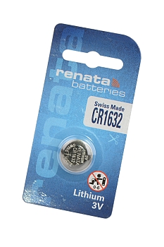 Батарейка (элемент питания) Renata CR1632 BL1, 1 штука