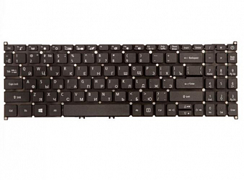 Клавиатура для ноутбука Acer Aspire A315-54G, A315-55G, A515-54G, Aspire 3 A315-23-R3LH, черная