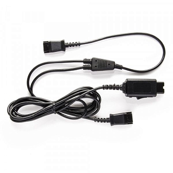 USB шнур-разветвитель для двух гарнитур QD JPL Telecom BL-11-USB+P