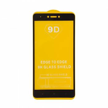 Защитное стекло для Xiaomi Note 4X Edge To Edge 9H Glass Shield 9D (желтая подложка)
