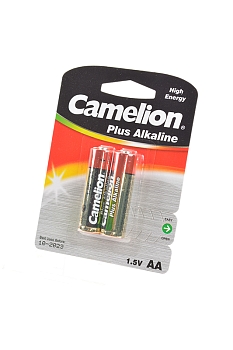 Батарейка (элемент питания) Camelion Plus Alkaline LR6-BP2 LR6 BL2, 1 штука