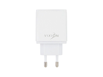 Сетевое зарядное устройство H2 (1-USB) Quick Charger 3.0 (1-USB, 2.1A), белый (Vixion)