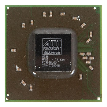 Видеочип AMD HD4300 215-0725018 с разбора нереболенный