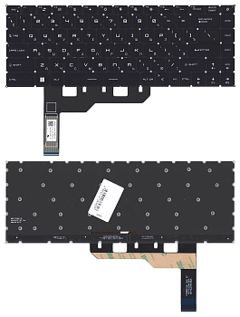Клавиатура для ноутбука MSI Delta 15 A5EFK, MS-15CK черная