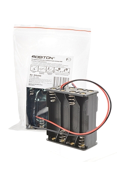 Адаптер для аккумуляторов Robiton Bh8xAAA с двумя проводами PK1, 1 штука