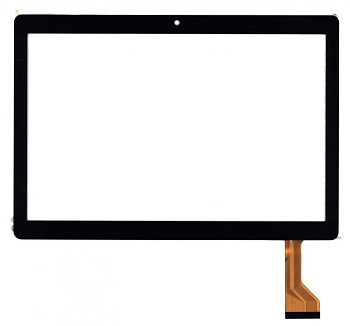 Сенсорное стекло (тачскрин) TurboPad 1015 3G, черное