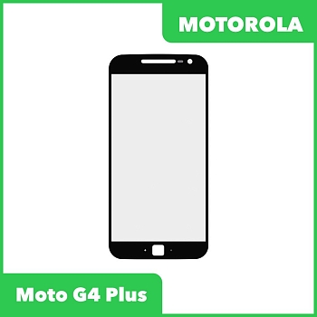 Стекло для переклейки дисплея Motorola Moto G4 Plus, черный