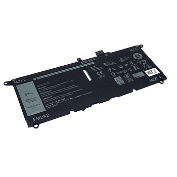 Аккумулятор (батарея) DXGH8 для ноутбука Dell XPS 13-9370, 13-9380, 7.6В, 52Wh, 6500мАч, (оригинал)