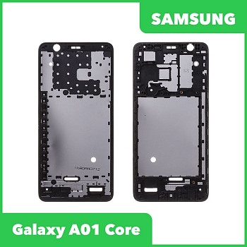 Рамка дисплея для Samsung Galaxy A013F (A01 Core) (черный)