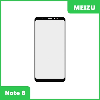 Стекло для переклейки дисплея Meizu Note 8, черный