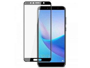 Защитное стекло Huawei Honor 7A PRO 5D (черный) тех.пак.