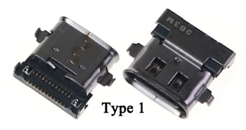 Разъем USB TYPE-C для ноутбука Lenovo ThinkPad X280 X390 T490 T495 T480S T590 VER-1