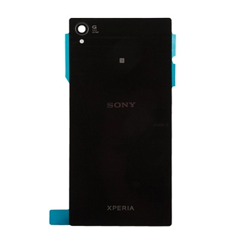 Задняя крышка корпуса для Sony Xperia Z1, черная (HIGH COPY)