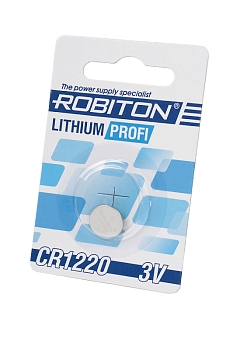 Батарейка (элемент питания) Robiton Profi R-CR1220-BL1 CR1220 BL1, 1 штука