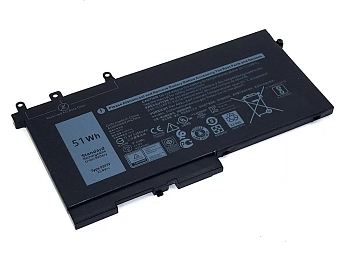Аккумулятор (батарея) D4CMT для ноутбука Dell Precision 15 3520, 11.4В, 51 Вт*ч, 4480мАч (оригинал)