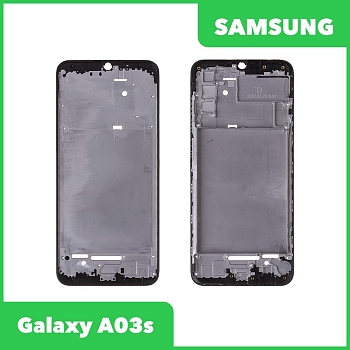 Рамка дисплея для Samsung Galaxy A037F (A03s) (черный)