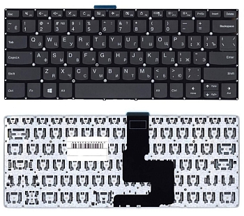 Клавиатура для ноутбука Lenovo ChromeBook S340-14, черная