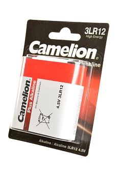 Батарейка (элемент питания) Camelion Plus Alkaline 3LR12-BP1 3LR12 BL1, 1 штука